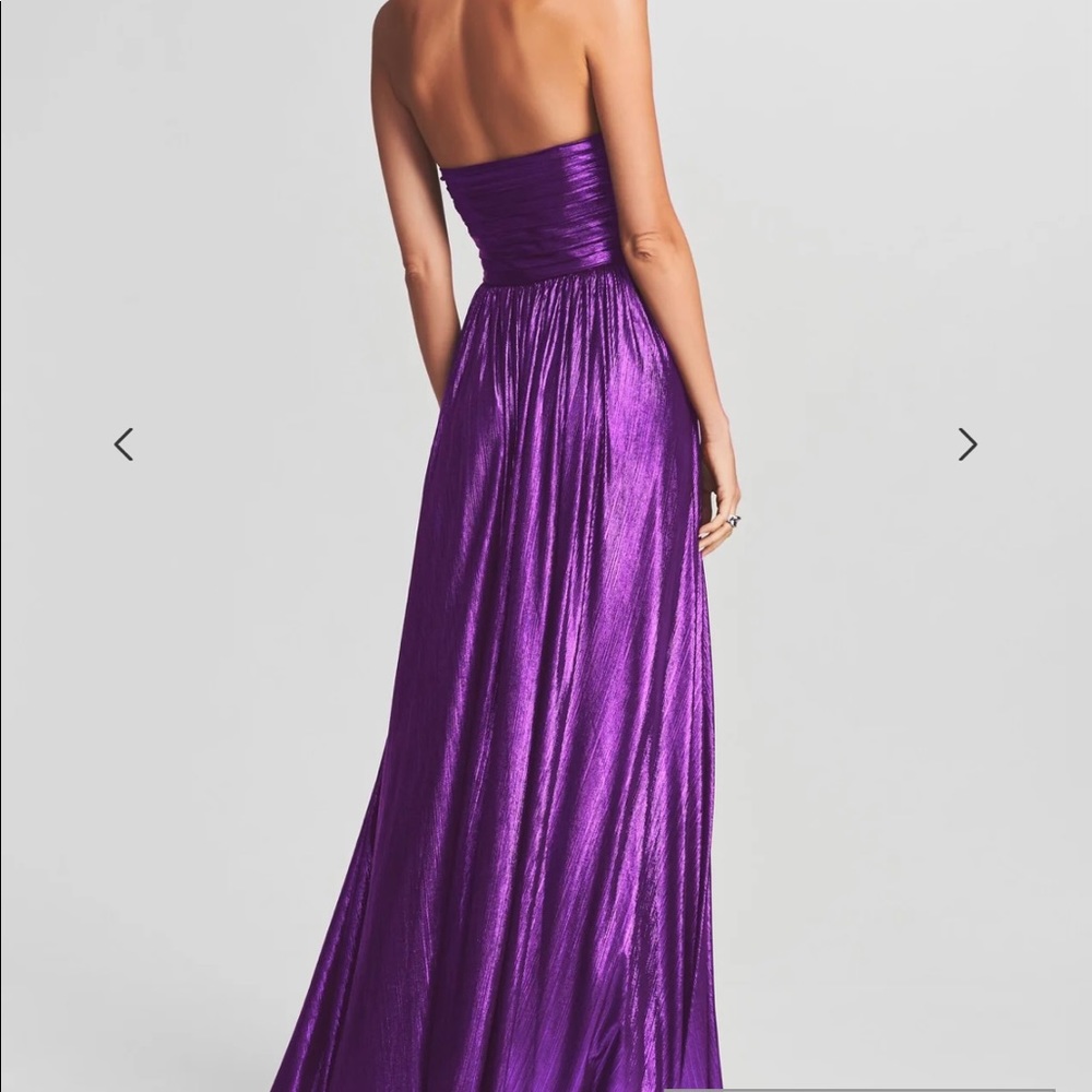 Retrofete royal purple dress worn once